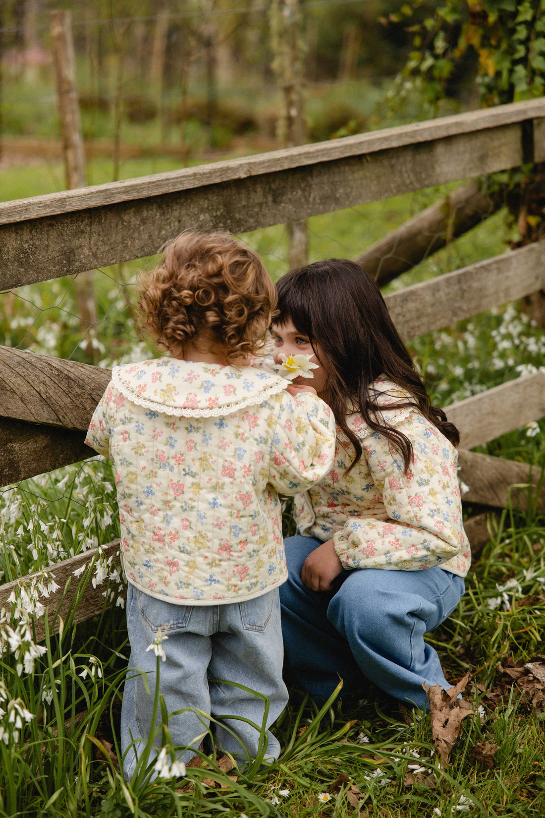 Jaida Pincord Jacket - Morgan Vanilla Childrens Jacket from Jamie Kay USA