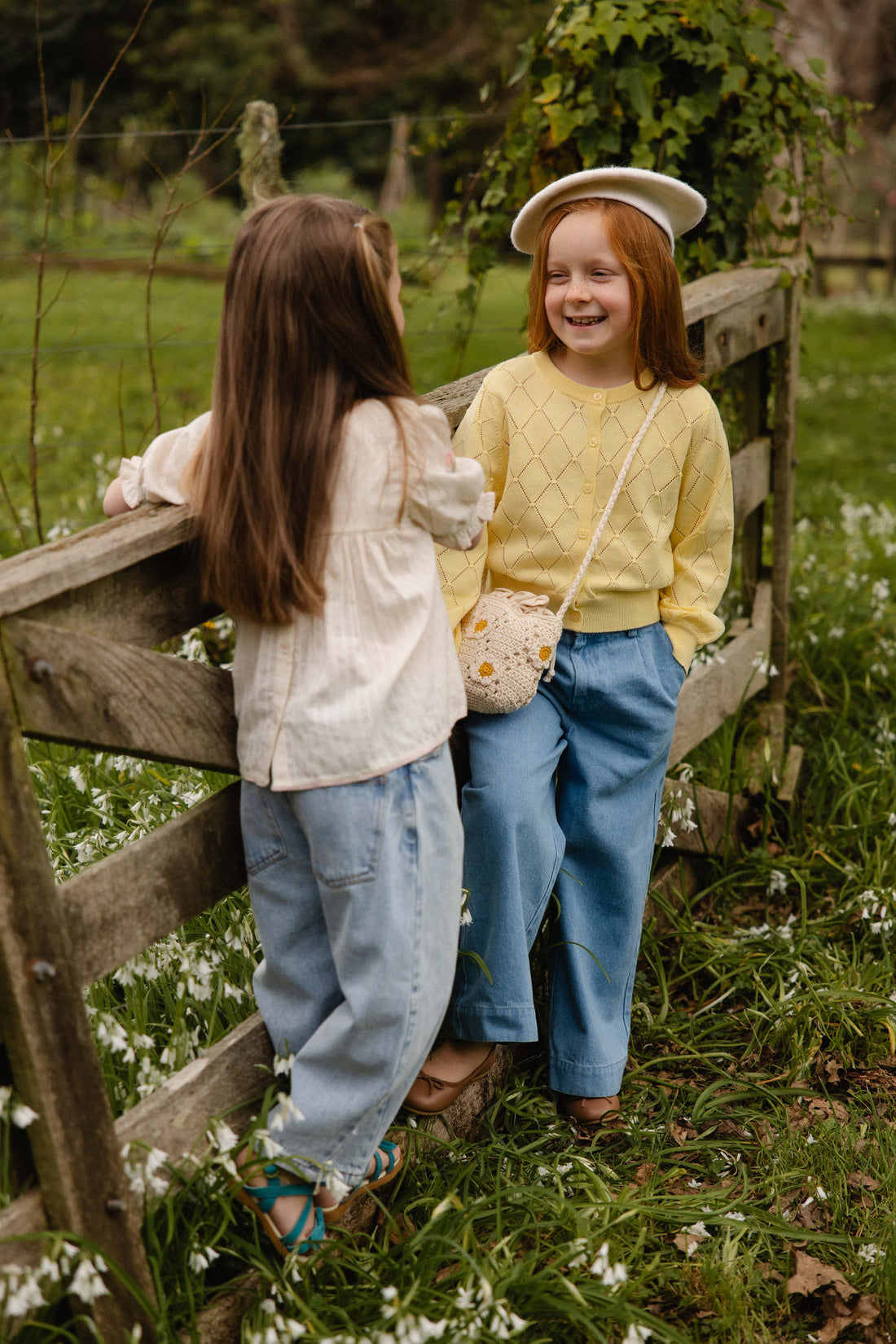 Lilah Cardigan - Lemonade Childrens Cardigan from Jamie Kay USA