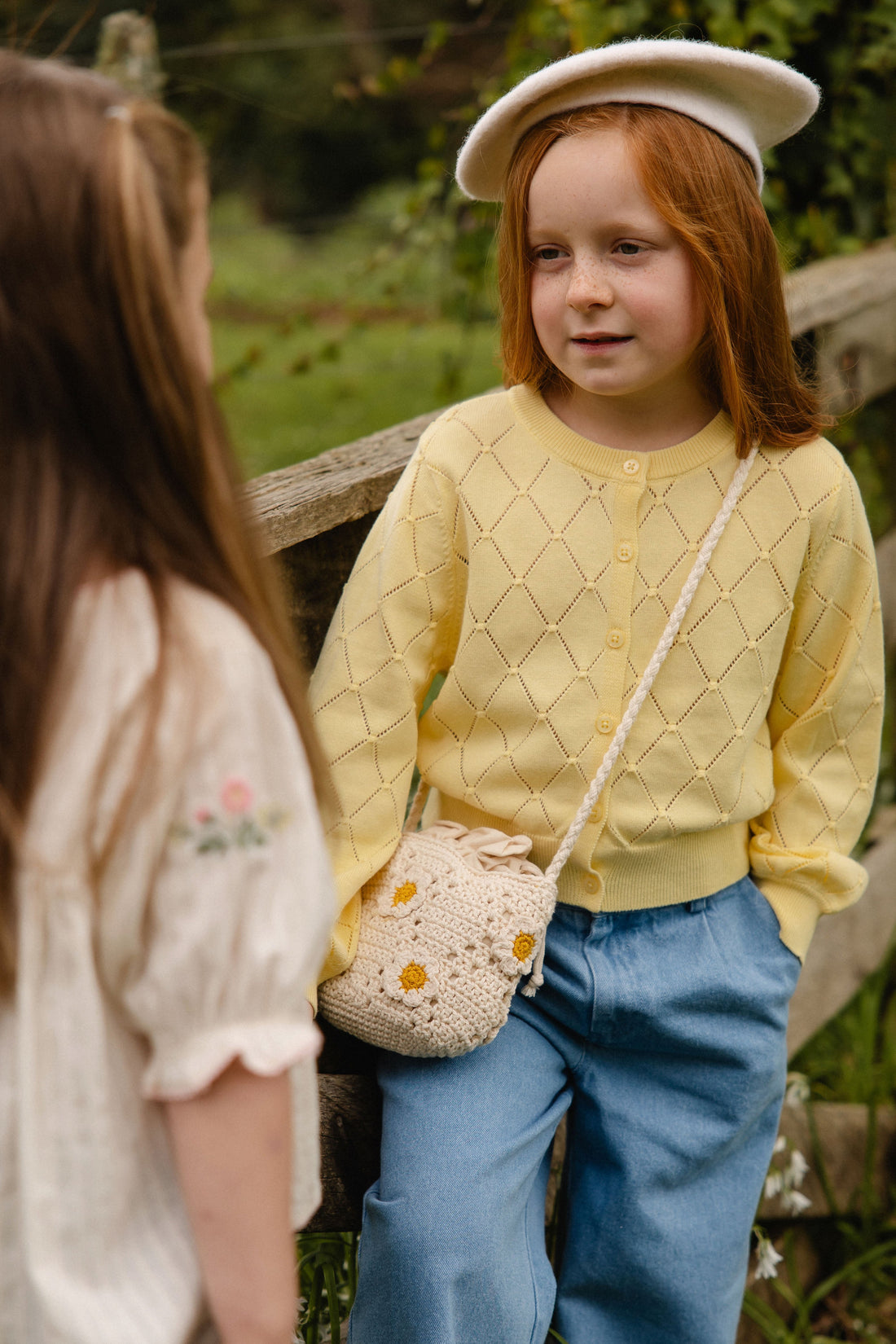 Lilah Cardigan - Lemonade Childrens Cardigan from Jamie Kay USA