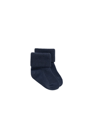 Classic Rib Sock - Charter Childrens Sock from Jamie Kay USA