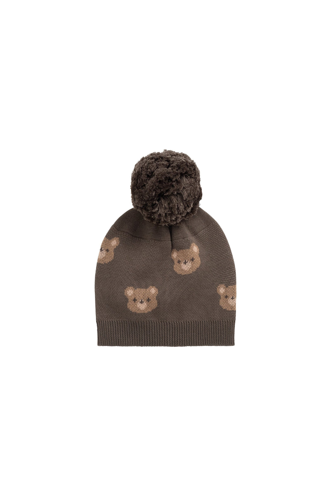 Ethan Hat - Bobbie Bear Canteen Childrens Beanie from Jamie Kay USA