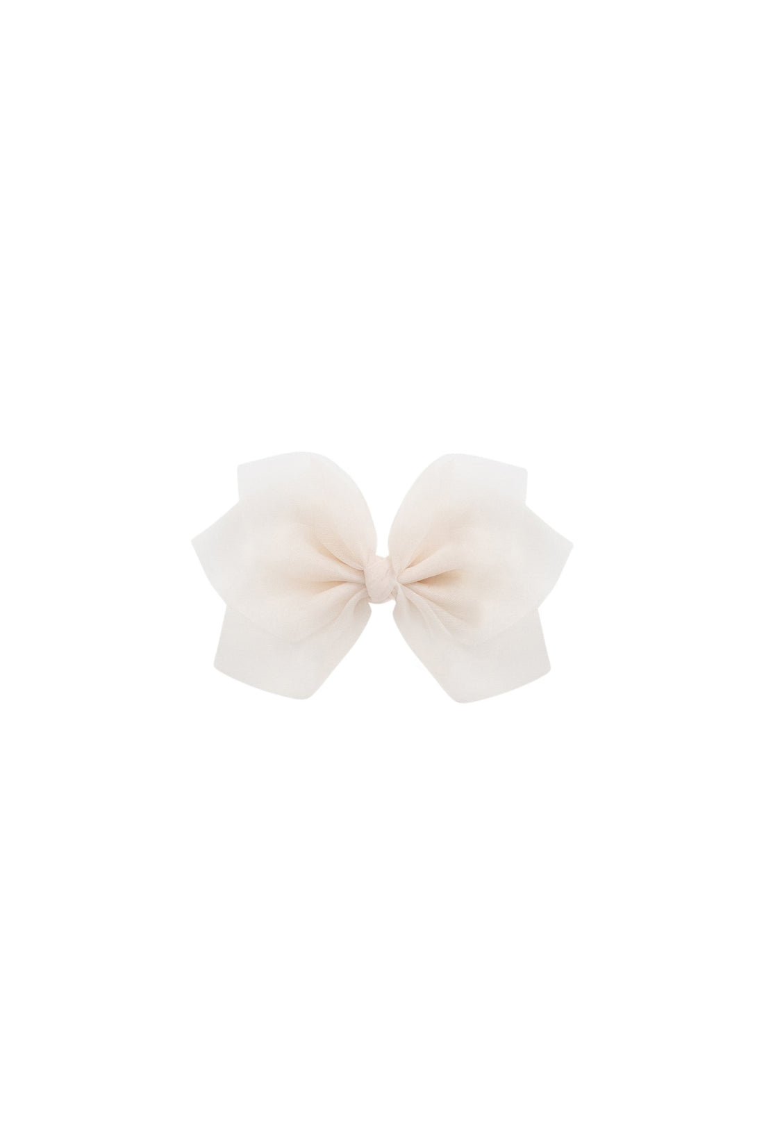 Fairy Bow - Soft Misty Rose Childrens Hair Bow from Jamie Kay USA
