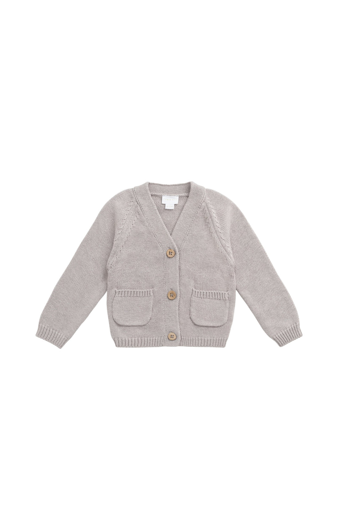 Franco Cardigan - Moleskin Marle Childrens Cardigan from Jamie Kay USA