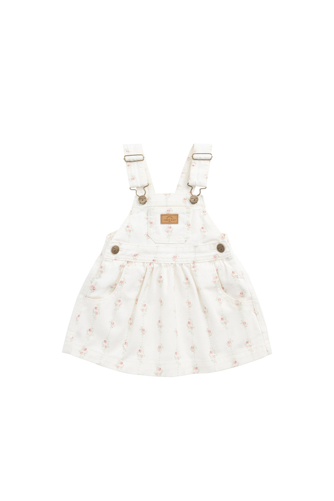 Norah Overall Dress - Rose Trail Childrens Overall from Jamie Kay USA