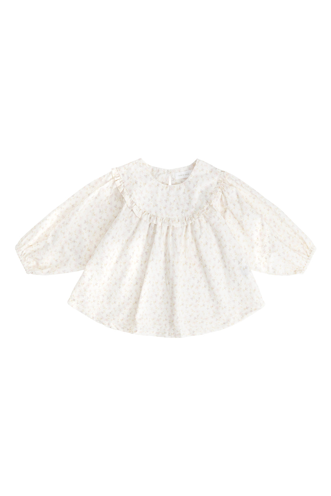 Organic Cotton Amira Blouse - Aries Mauve Childrens Top from Jamie Kay USA