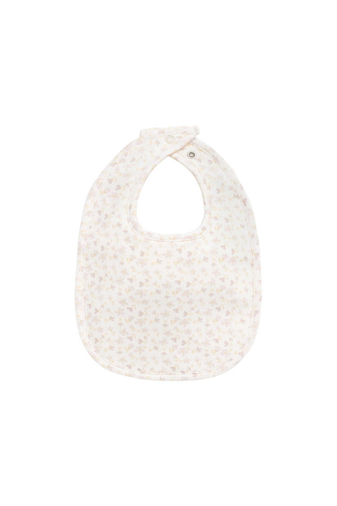 Organic Cotton Bib - Aries Mauve Childrens Bib from Jamie Kay USA