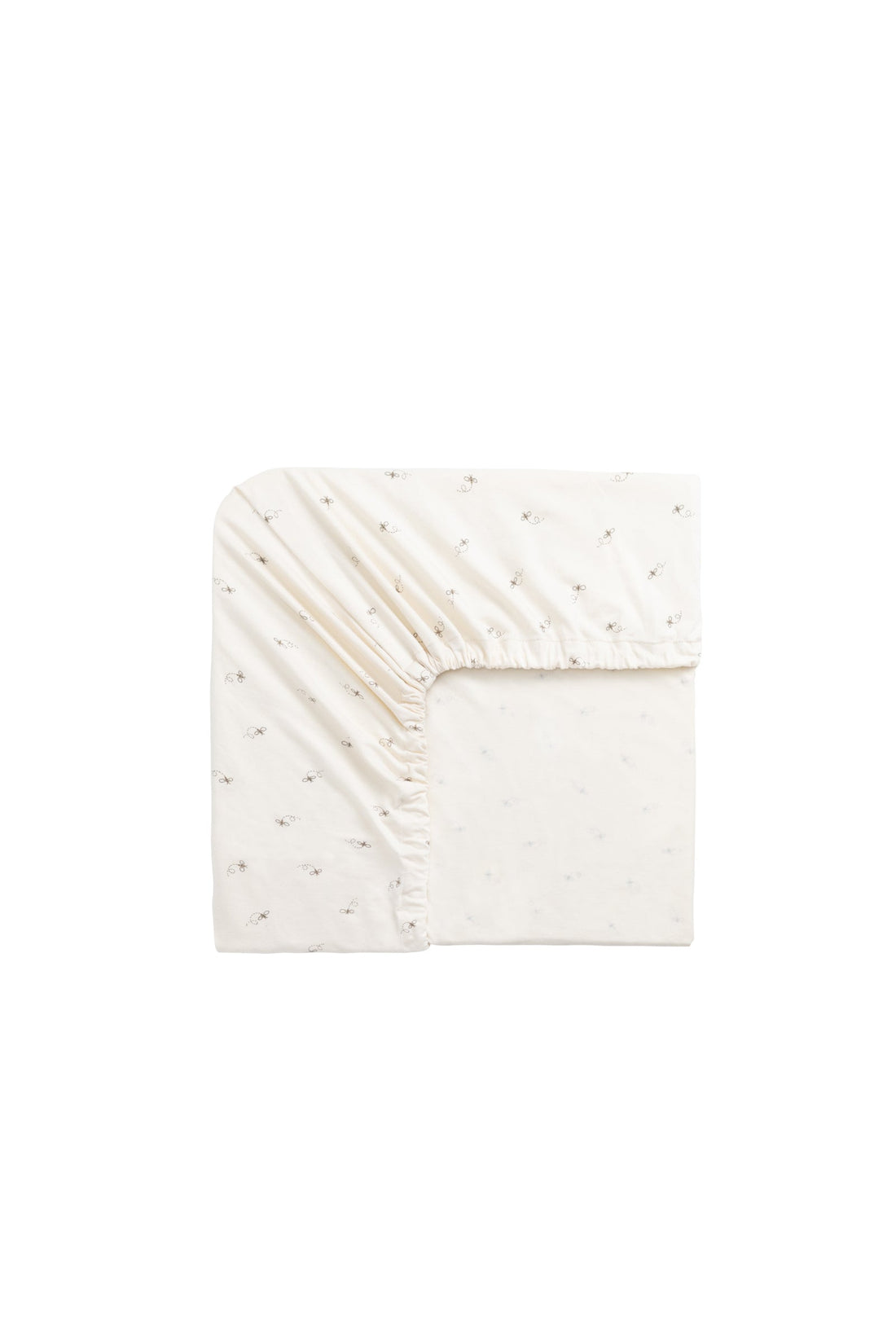 Organic Cotton Cot Sheet - Bumblebees Childrens Cot Sheet from Jamie Kay USA