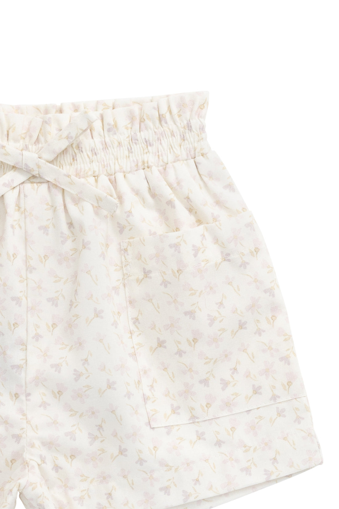 Organic Cotton Emelia Short - Aries Mauve Childrens Short from Jamie Kay USA