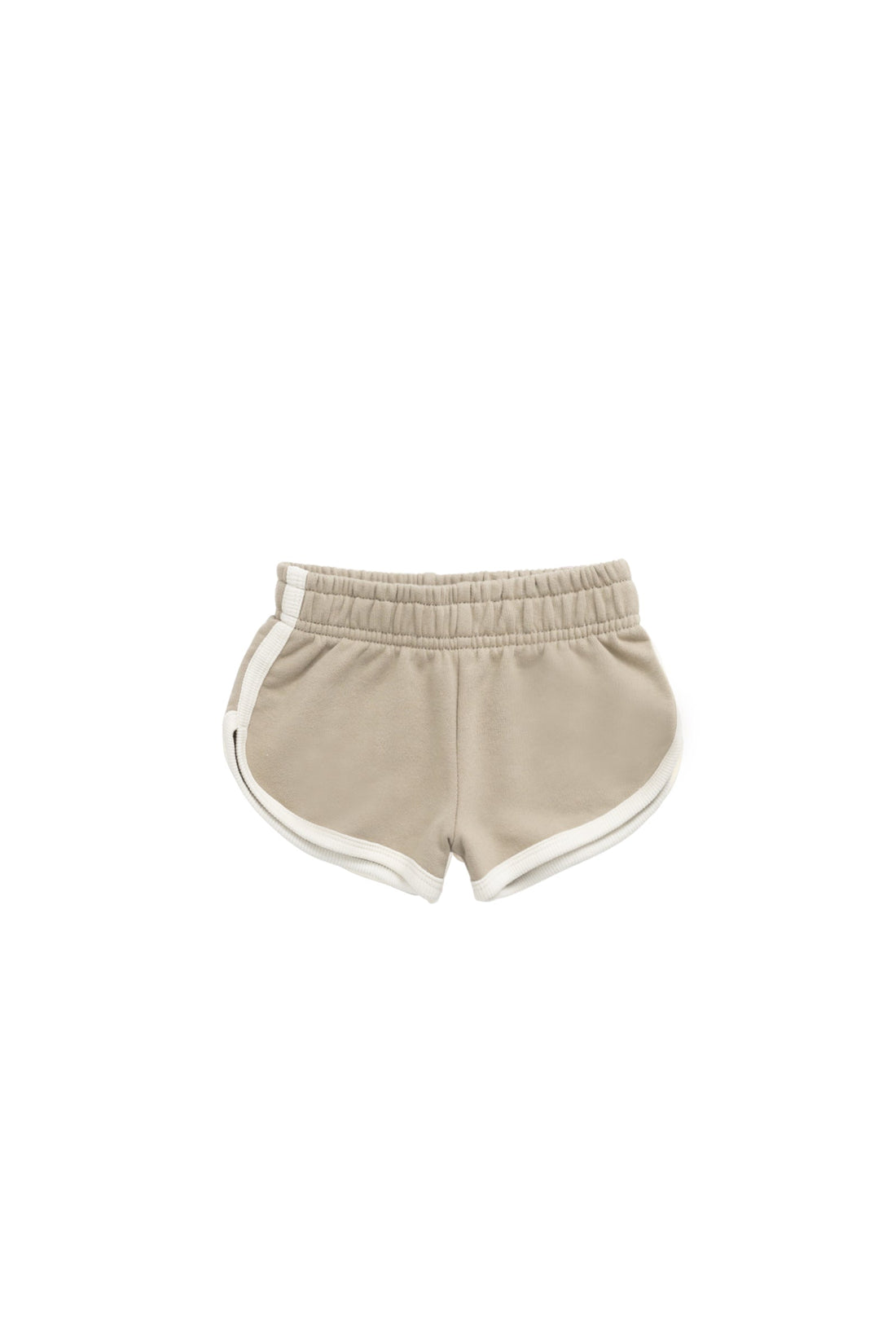 Organic Cotton Eric Short - Sandy Brown Childrens Short from Jamie Kay USA