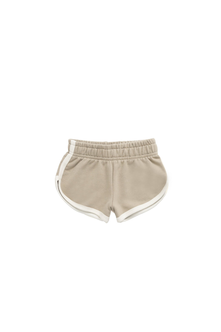 Organic Cotton Eric Short - Sandy Brown Childrens Short from Jamie Kay USA