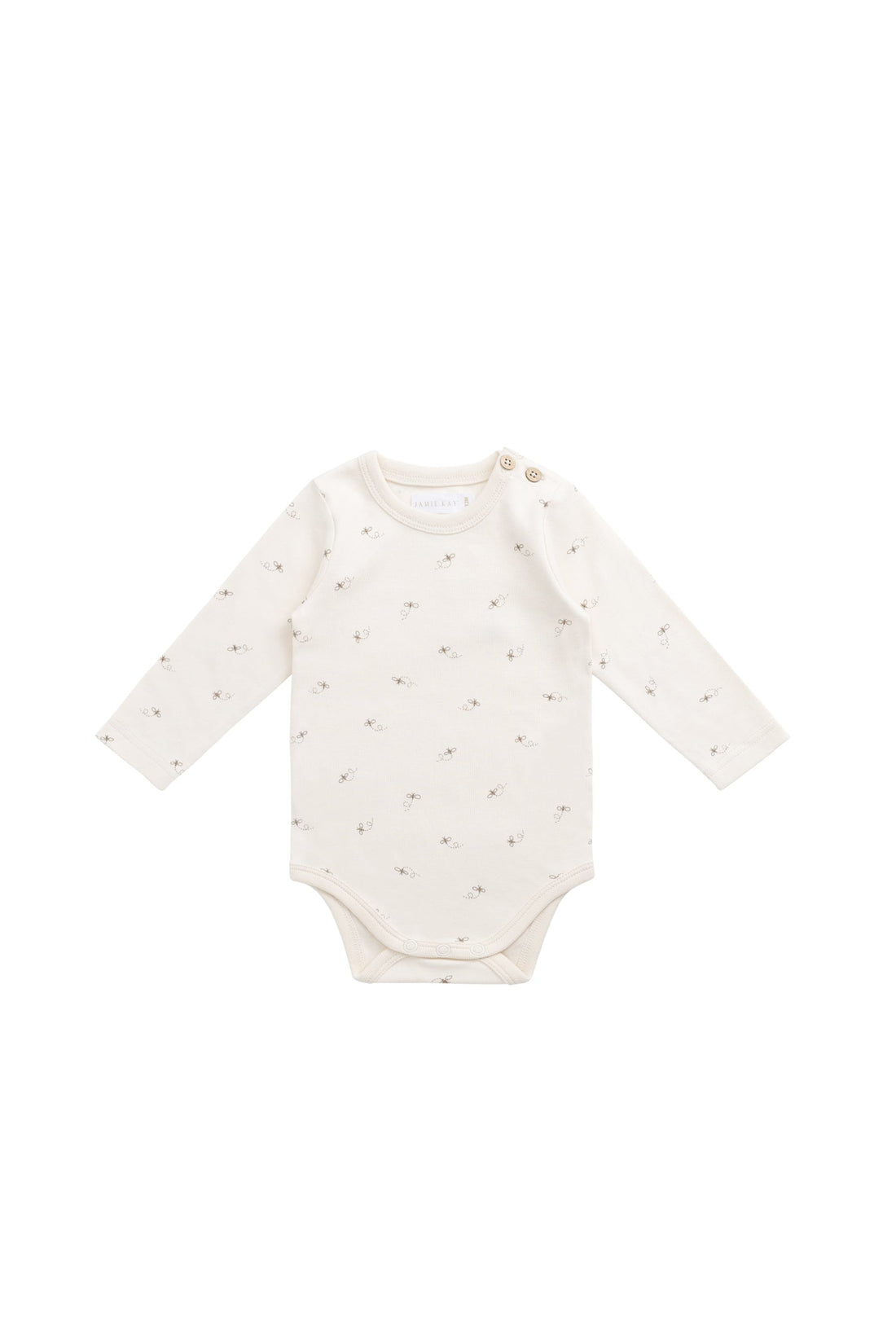 Organic Cotton Fernley Bodysuit - Bumblebees Childrens Bodysuit from Jamie Kay USA