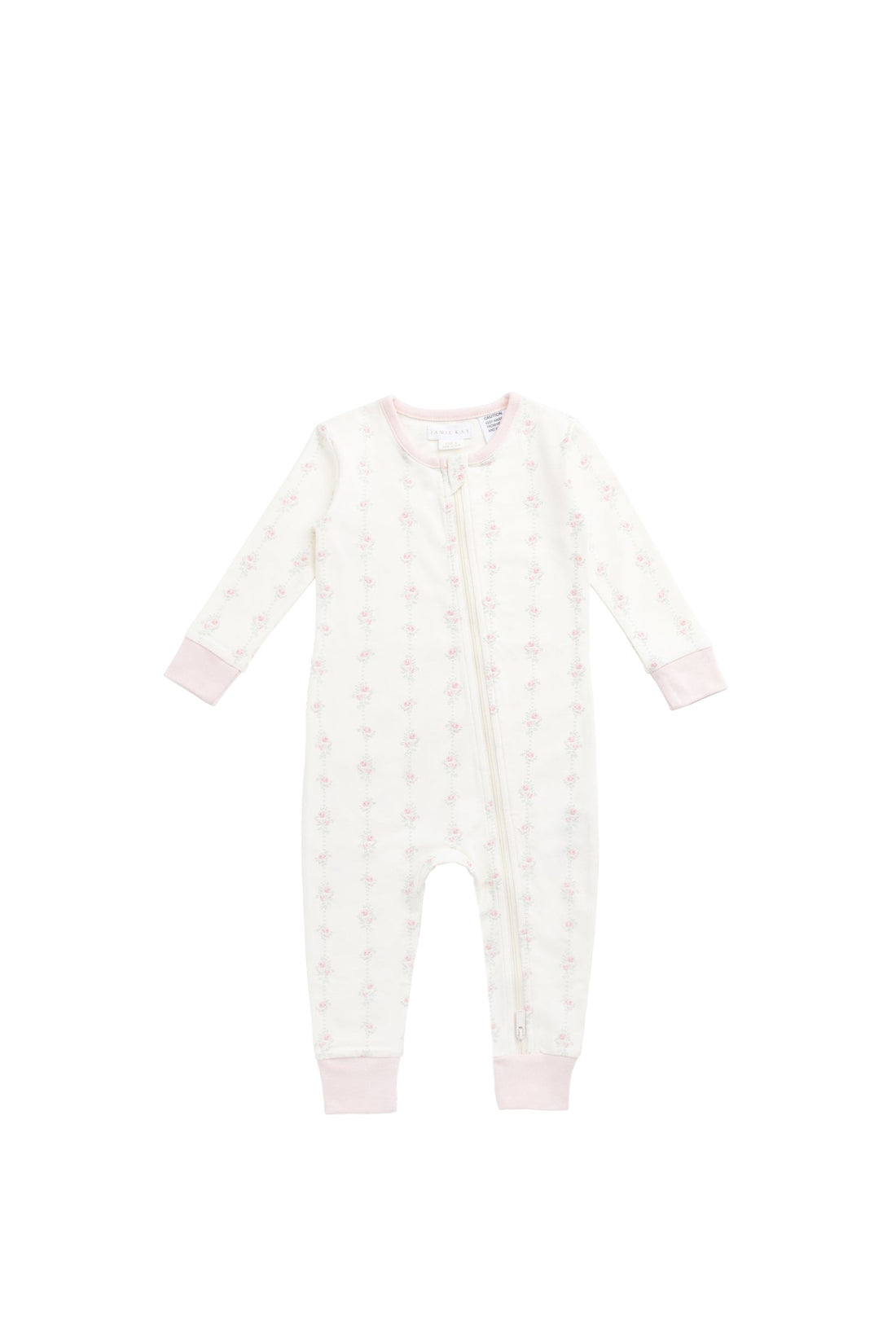Organic Cotton Jude Onepiece - Rose Trail Childrens Pyjama from Jamie Kay USA