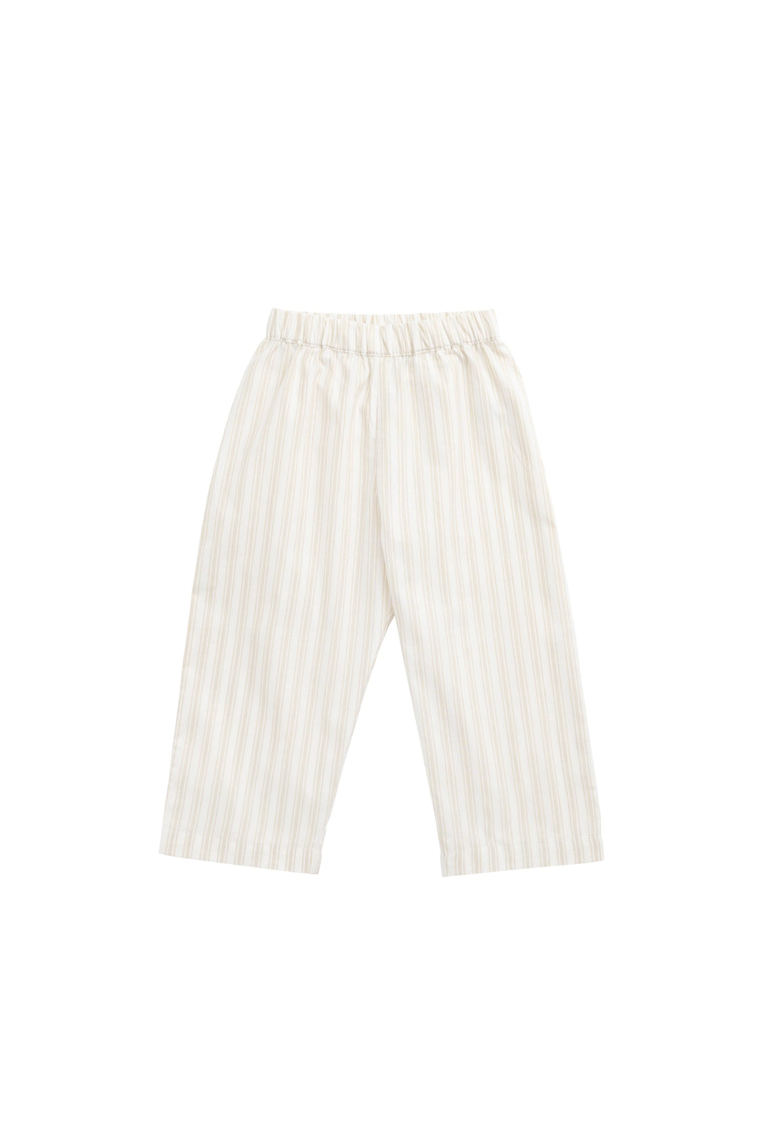 Organic Cotton Kingston Pant - Variegated Stripe Foam Childrens Pant from Jamie Kay USA