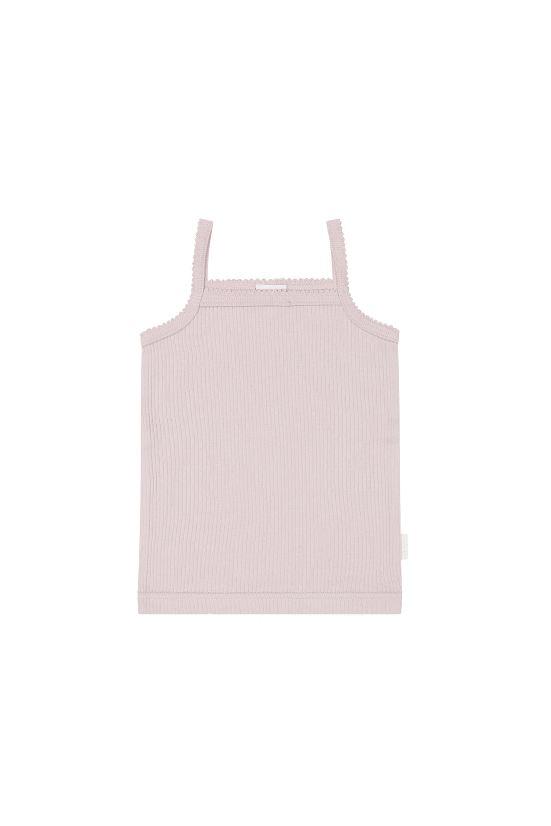 Organic Cotton Modal Marina Singlet - Violet Tint Childrens Top from Jamie Kay USA