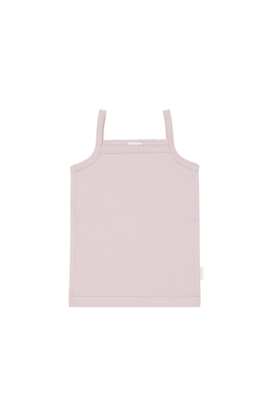 Organic Cotton Modal Marina Singlet - Violet Tint Childrens Top from Jamie Kay USA