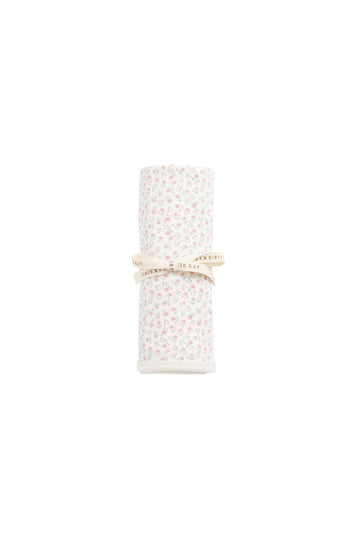 Organic Cotton Murphy Wrap - Posy Garden Pink Childrens Wrap from Jamie Kay USA