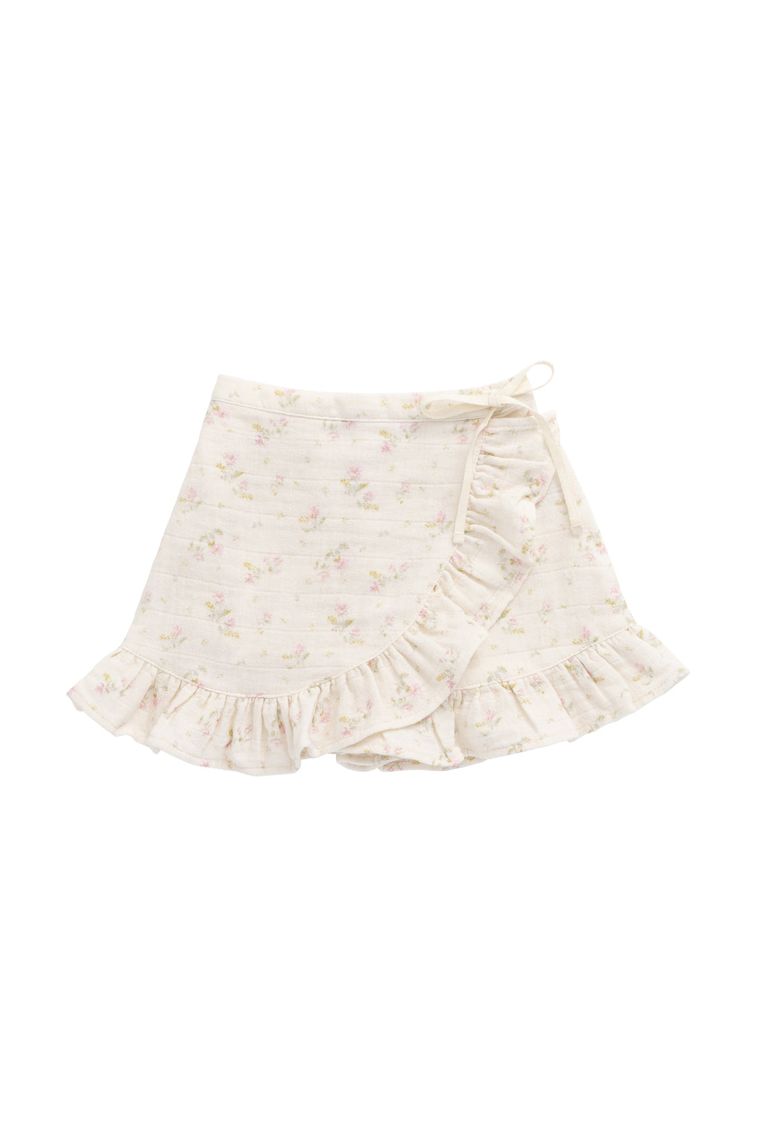 Organic Cotton Muslin Celine Skirt - Emelia Pink Childrens Skirt from Jamie Kay USA