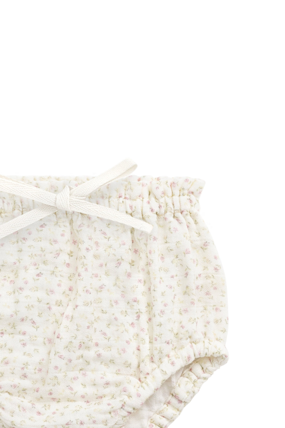 Organic Cotton Muslin Cleo Bloomer - Pippa Pink – Jamie Kay USA