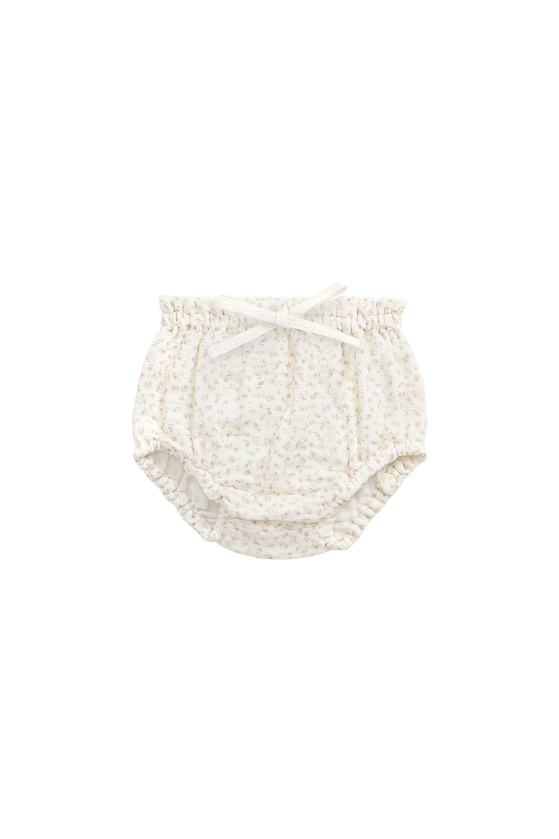 Organic Cotton Muslin Cleo Bloomer - Pippa Pink Childrens Bloomer from Jamie Kay USA