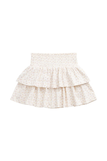 Organic Cotton Ruby Skirt - Aries Mauve Childrens Skirt from Jamie Kay USA