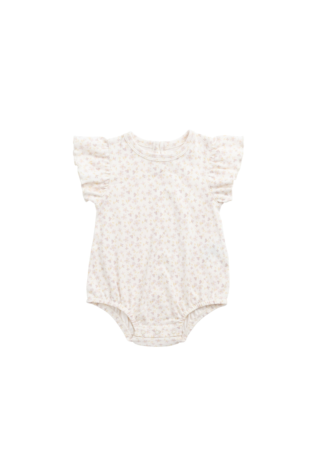 Organic Cotton Sage Onepiece - Aries Mauve Childrens Onepiece from Jamie Kay USA