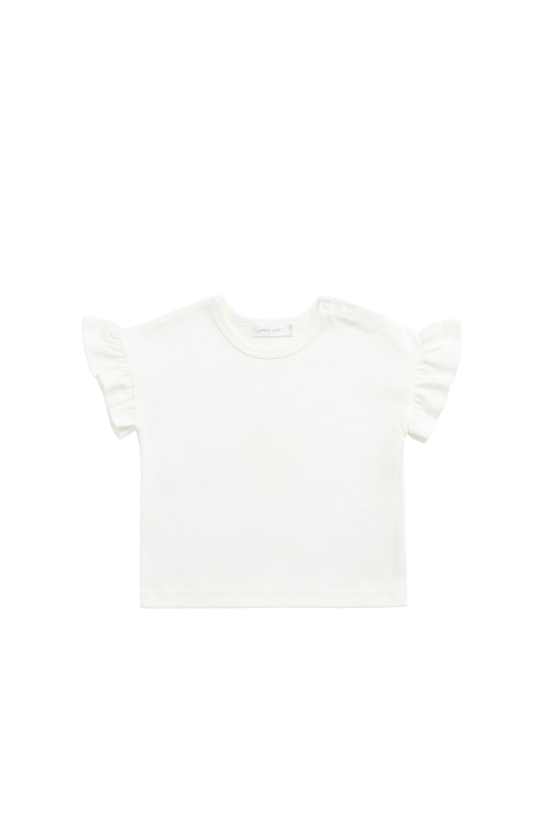 Pima Cotton Antoinette Top - Parchment Childrens Top from Jamie Kay USA