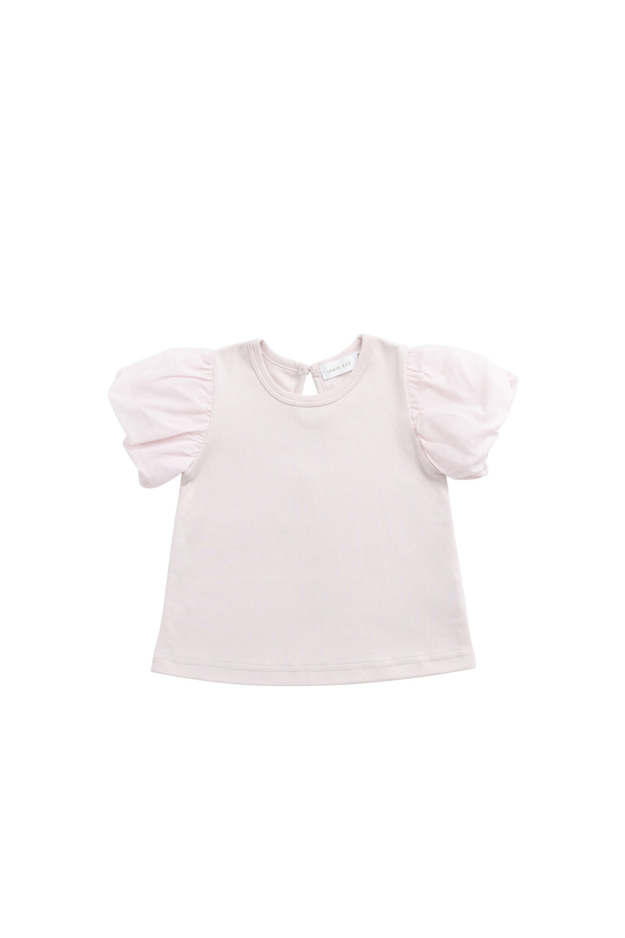 Pima Cotton Myla Top - Soft Misty Rose Childrens Top from Jamie Kay USA