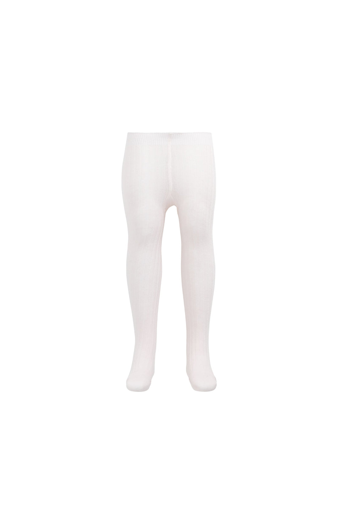 Ribbed Tight - Soft Misty Rose Childrens Tight from Jamie Kay USA