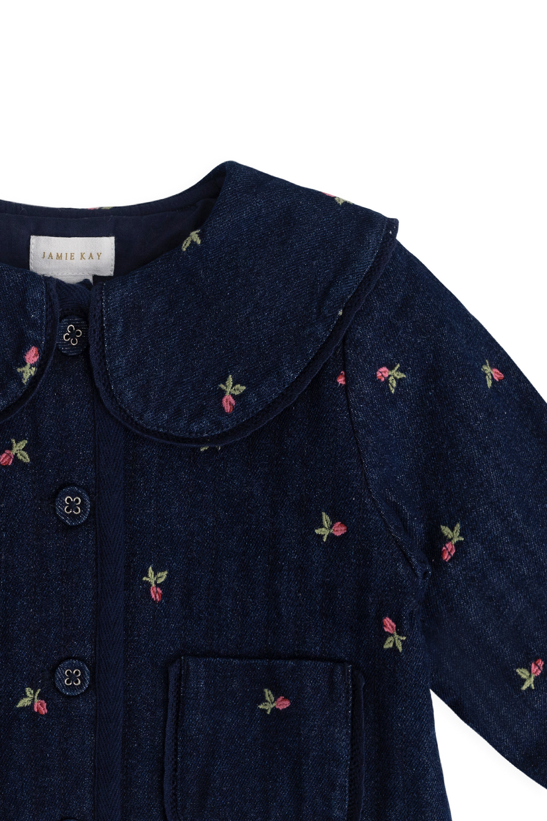 Gracen Jacket - Rosebud Denim Childrens Jacket from Jamie Kay USA