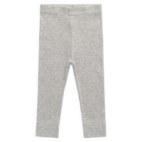 Organic Cotton Modal Everyday Legging - Light Grey Marle Childrens Legging from Jamie Kay USA