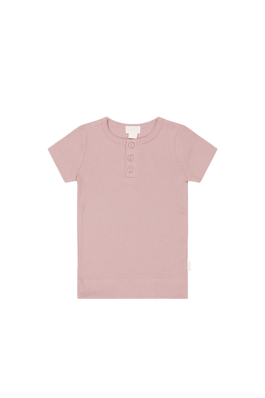 Organic Cotton Modal Henley Tee - Doll Childrens Top from Jamie Kay USA