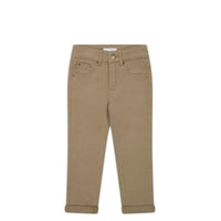 Austin Woven Pant - Wheat Childrens Pant from Jamie Kay USA