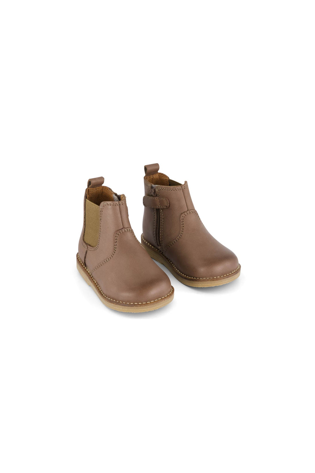 Leather Boot with Elastic Side - Bear Childrens Footwear from Jamie Kay USA