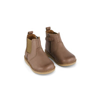 Leather Boot with Elastic Side - Bear Childrens Footwear from Jamie Kay USA