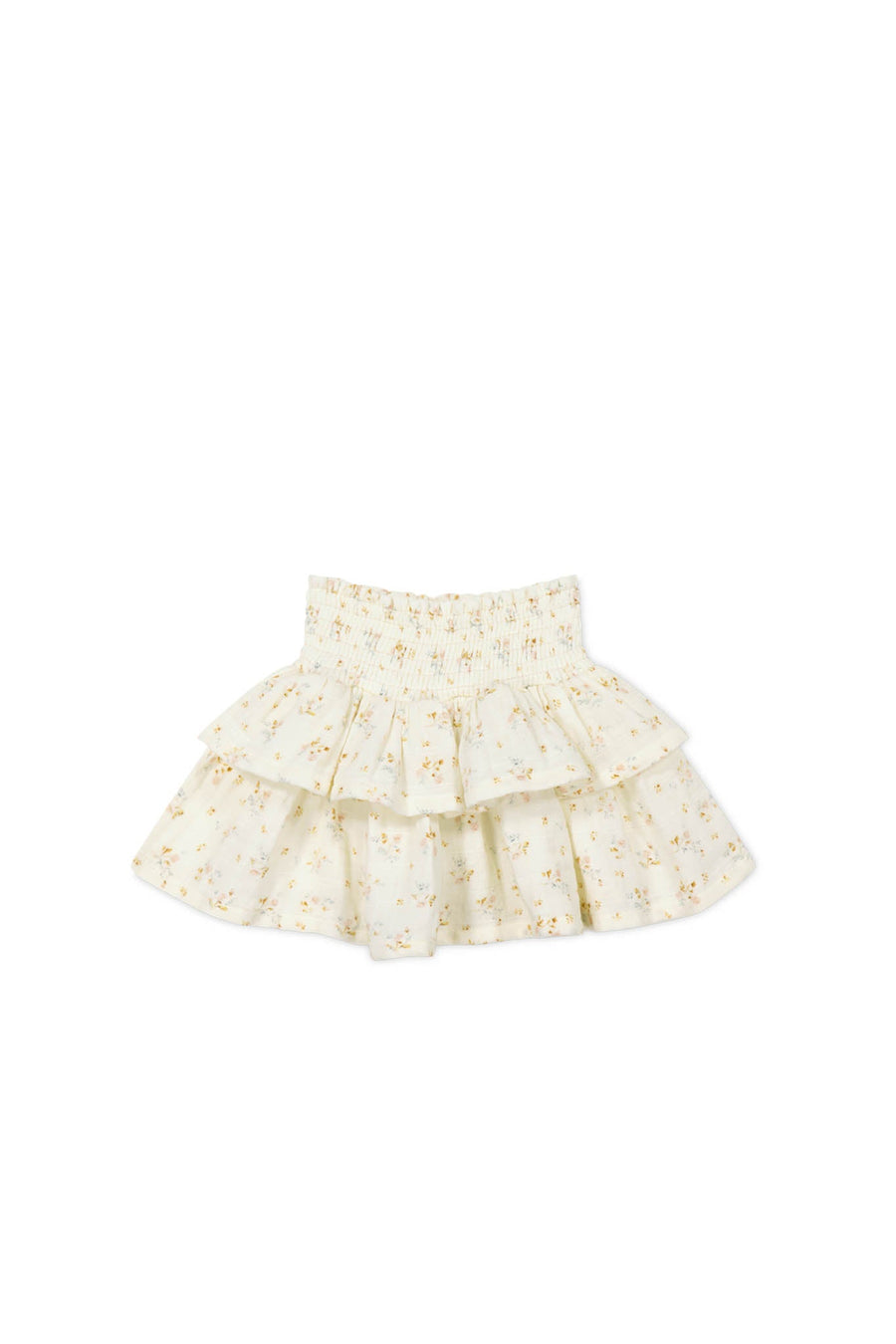 Organic Cotton Muslin Samantha Skirt - Nina Watercolour Floral Childrens Dress from Jamie Kay USA