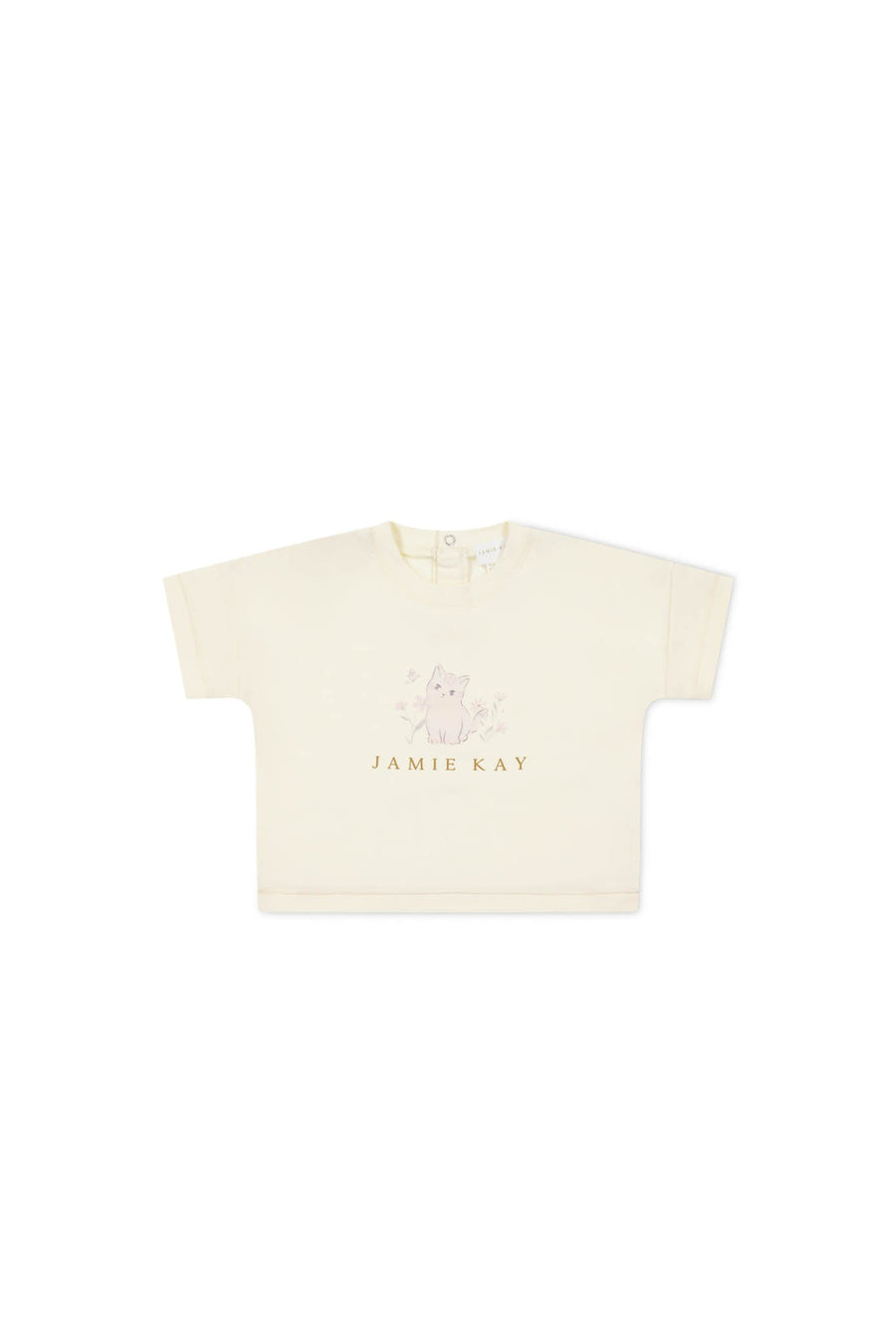 Pima Cotton Mimi Top - Kitty Parchment Childrens Top from Jamie Kay USA