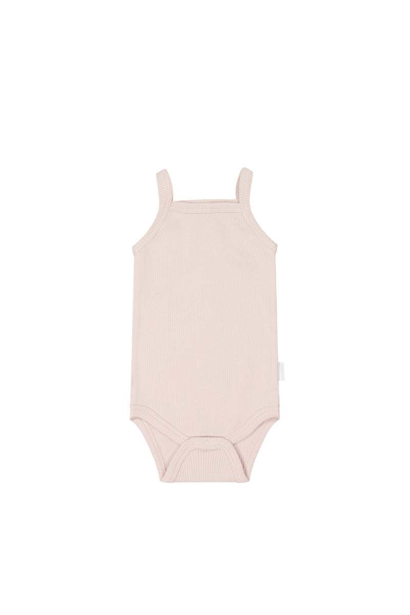 Organic Cotton Fine Rib Singlet Bodysuit - Pillow Childrens Bodysuit from Jamie Kay USA