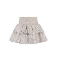 Organic Cotton Samantha Skirt - Chloe Lavender Childrens Skirt from Jamie Kay USA