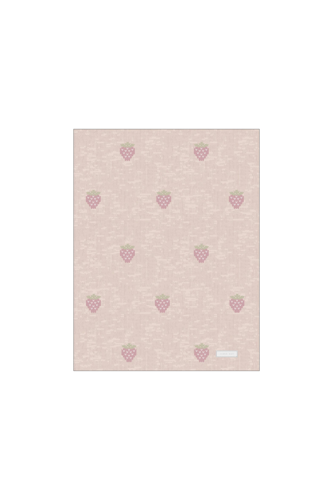 Juliette Blanket - Strawberry Childrens Blanket from Jamie Kay USA