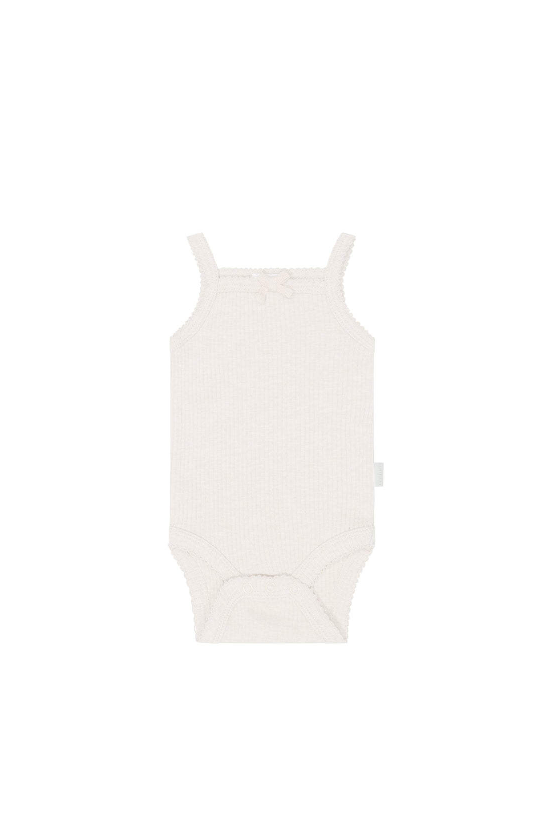 Organic Cotton Modal Singlet Bodysuit - Icing Marle Childrens Bodysuit from Jamie Kay USA