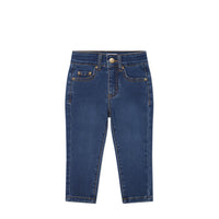 Alison Pant - Indigo Denim Childrens Pant from Jamie Kay USA