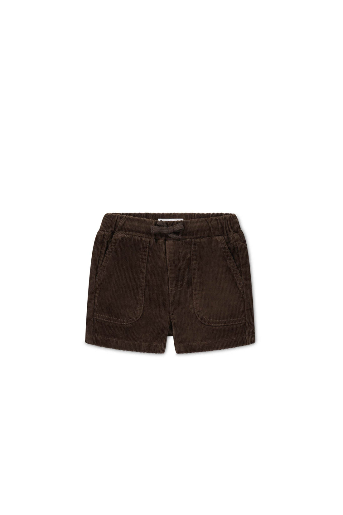 Cillian Cord Short - Dark Coffee Childrens Short from Jamie Kay USA