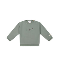 Organic Cotton Damien Sweatshirt - Milford Sound Childrens Sweatshirting from Jamie Kay USA