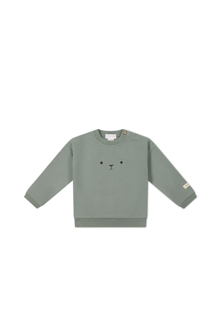 Organic Cotton Damien Sweatshirt - Milford Sound Childrens Sweatshirting from Jamie Kay USA