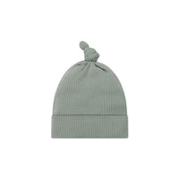 Organic Cotton Modal Knot Beanie - Milford Sound Childrens Hat from Jamie Kay USA