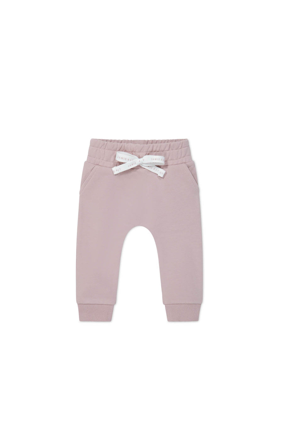 Organic Cotton Morgan Track Pant - Heather Haze Childrens Pant from Jamie Kay USA