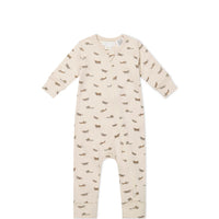 Organic Cotton Reese Zip Onepiece - Avion Shell Childrens Onepiece from Jamie Kay USA