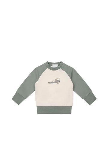 Organic Cotton Tao Sweatshirt - Milford Sound Avion Childrens Sweatshirting from Jamie Kay USA