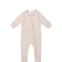 Pima Cotton Frankie Zip Onepiece - Luna Marle Childrens Onepiece from Jamie Kay USA