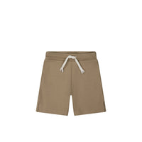 Pima Cotton Marley Short - Woodsmoke Childrens Short from Jamie Kay USA